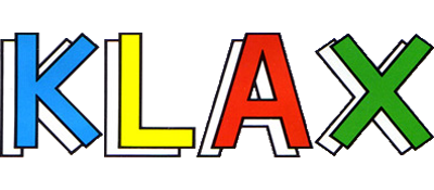 Klax logo for Amiga